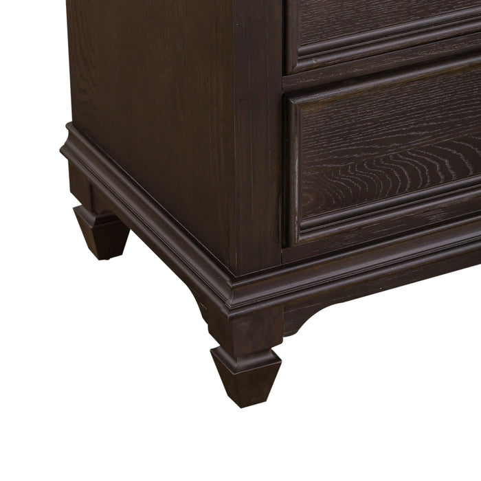 Allyson Park - 8 Drawer Dresser - Dark Brown