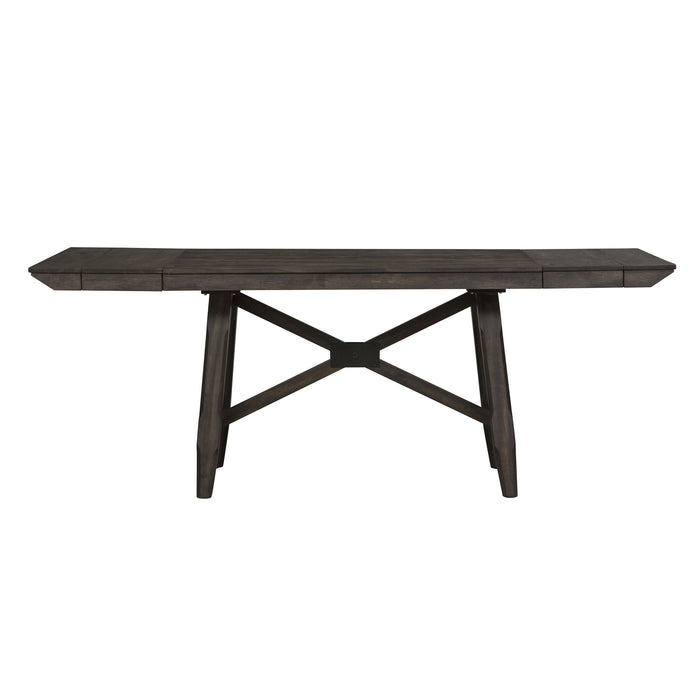 Double Bridge - Gathering Table Set - Dark Brown