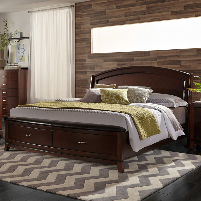 Avalon - Panel Storage Bed