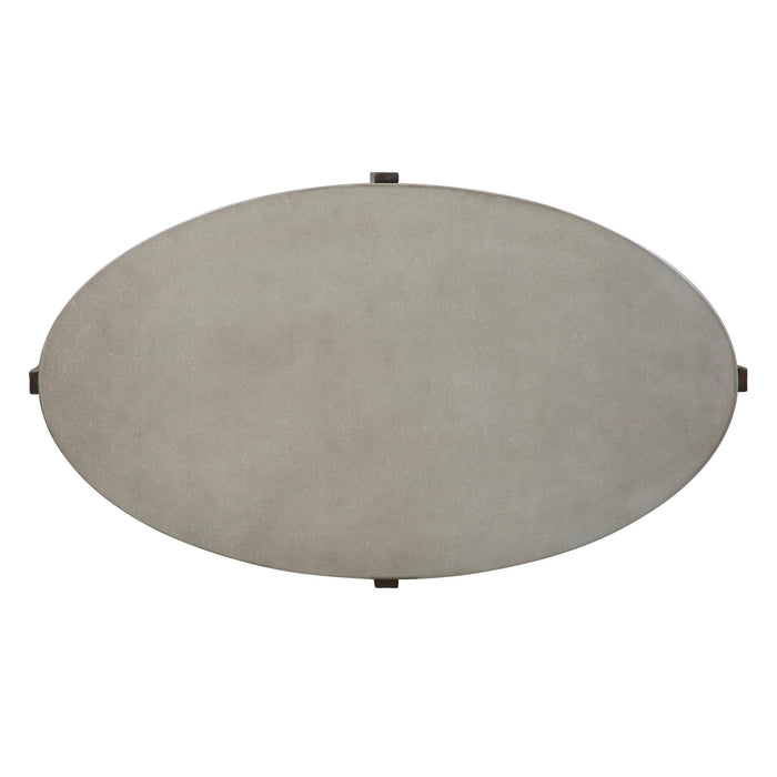 Cascade - Round Cocktail Table - Dark Brown