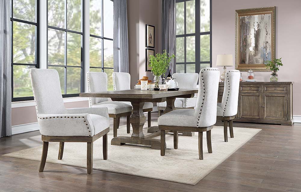 Landon - Dining Table - Salvage Gray Finish