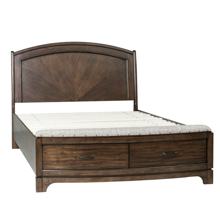 Avalon - Panel Storage Bed