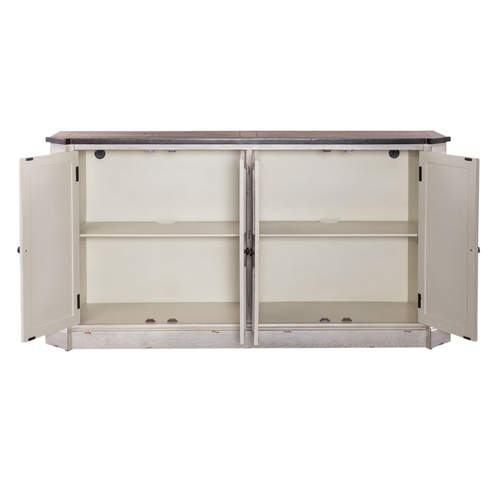 Araceli - 4 Door Accent Cabinet - White