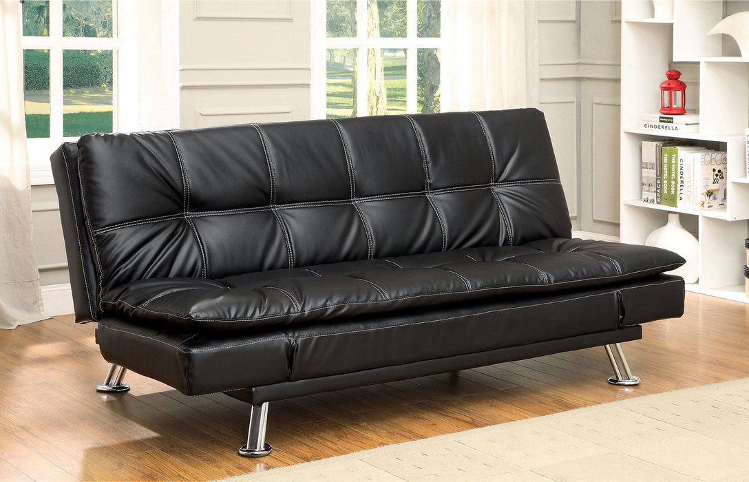 Hauser - Futon Sofa - Black