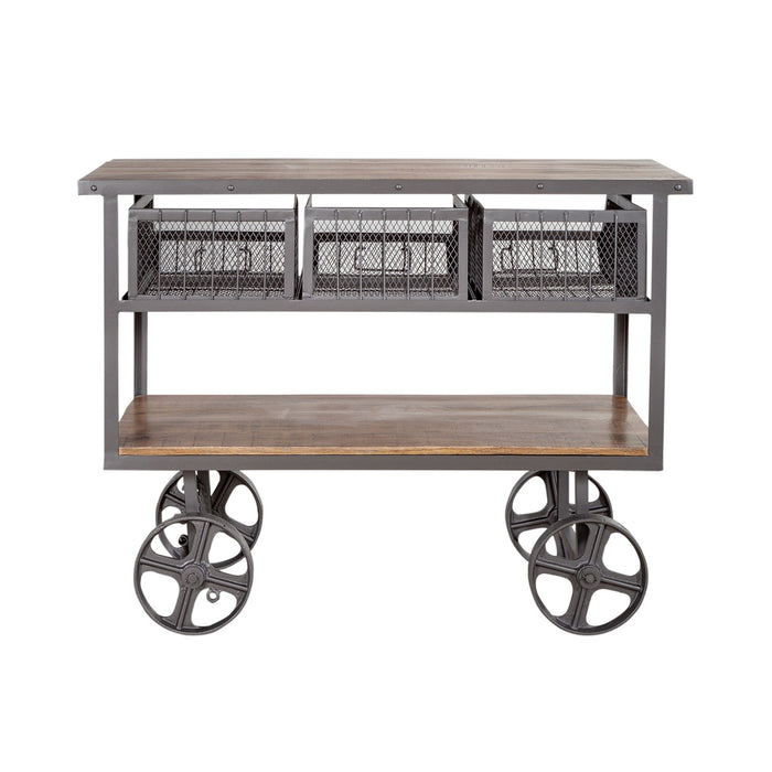 Farmers Market - Accent Trolley - Dark Gray