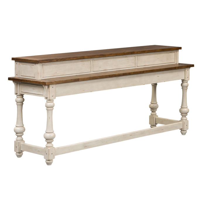 Morgan Creek - Console Bar Table - White